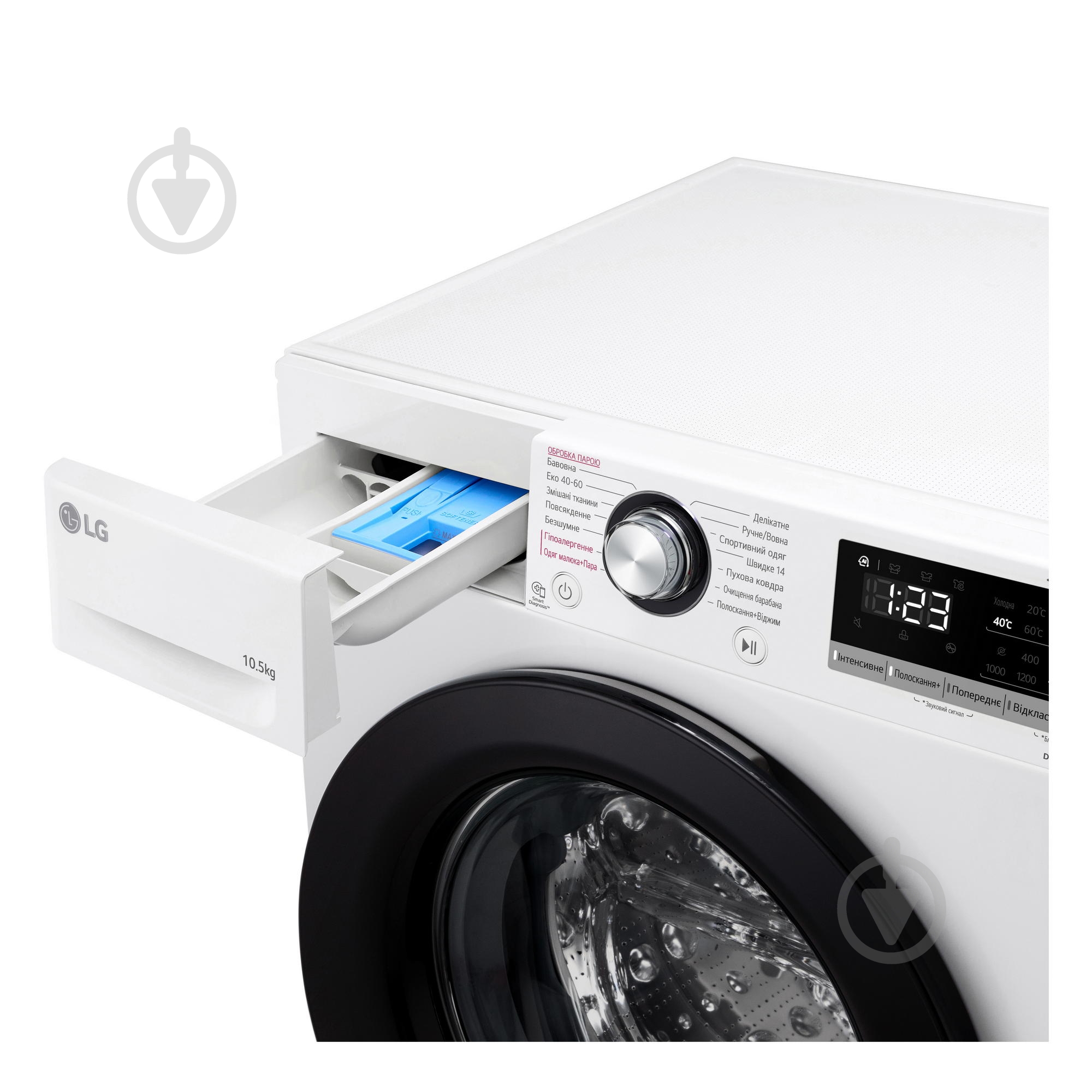 Стиральная машина LG F4V3RS6WW - фото 12