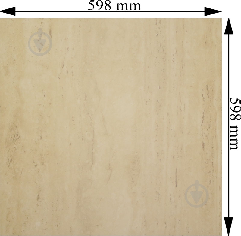 Плитка Tubadzin Travertine 59,8x59,8 - фото 3