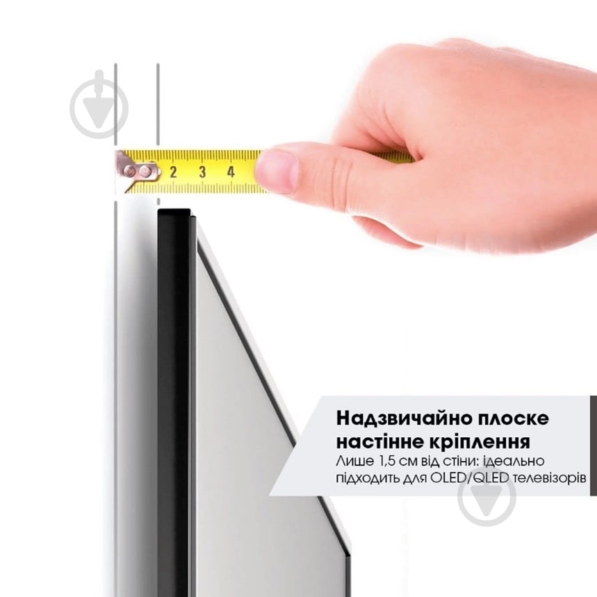 Кронштейн Vogels TVM 5405 фіксовані 32"-77" чорний - фото 4