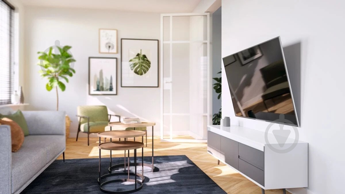 Кронштейн Vogels TVM 3613 наклонные 40"-77" черный - фото 2