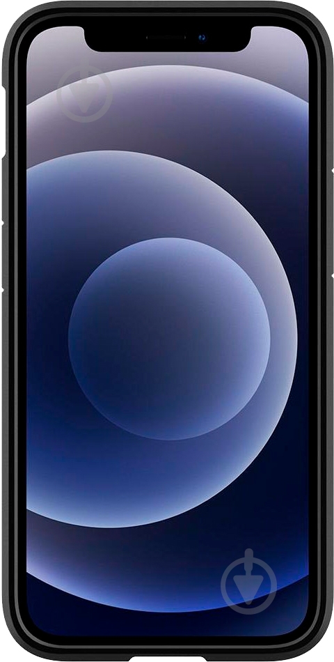 Чехол Spigen Crystal Hybrid Matte Black для Apple iPhone 12 Mini - фото 3