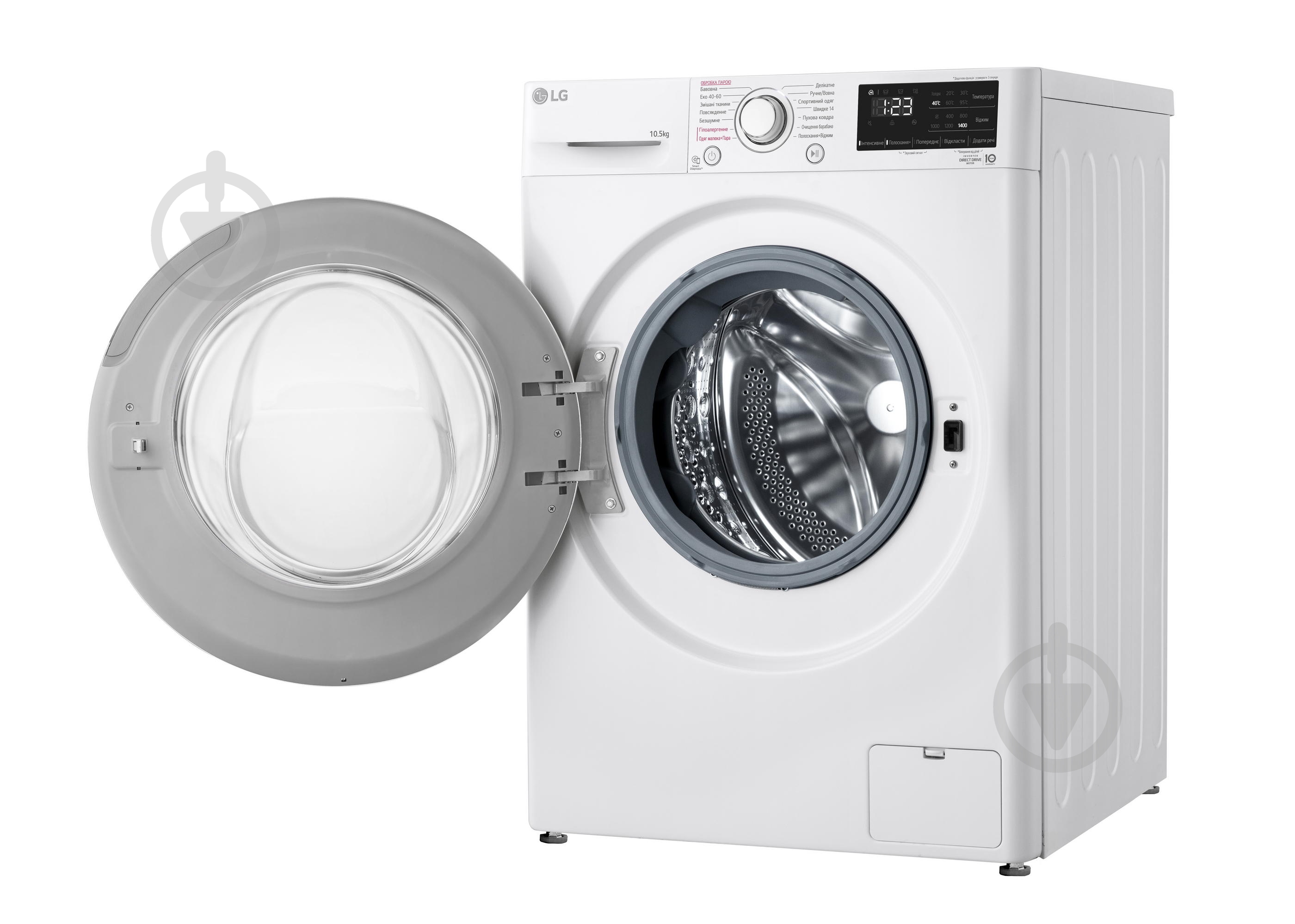 Пральна машина LG F4V3RS0WW - фото 4