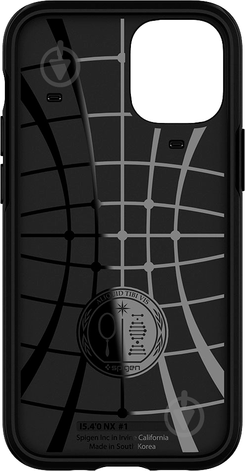 Чохол Spigen Hybrid NX Matte Black для Apple iPhone 12 Mini - фото 2