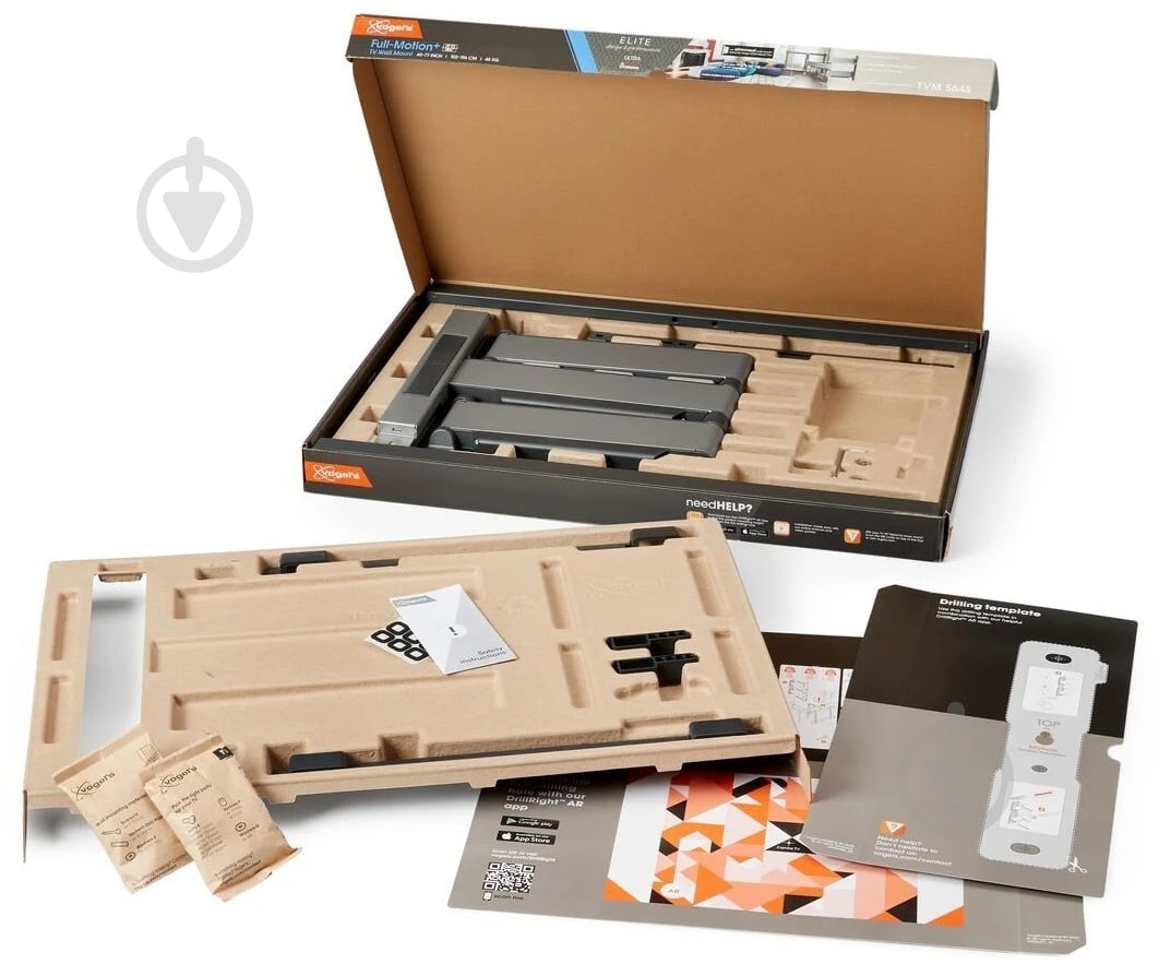 Кронштейн Vogels TVM 5845 поворотно-похилі 55"-100" чорний - фото 3 Кронштейн Vogels TVM 5845 поворотно-похилі 55"-100" чорний - фото 3