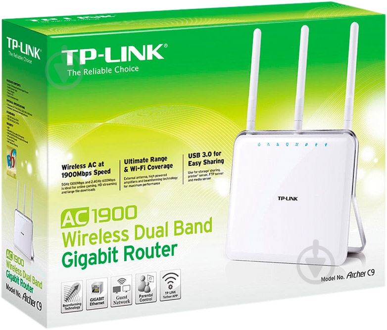 Wi-Fi-роутер TP-Link Archer C9 - фото 4