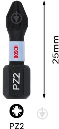 Бита Bosch Impact Control PZ2 2 шт. 2608522401 - фото 5 Бита Bosch Impact Control PZ2 2 шт. 2608522401 - фото 5