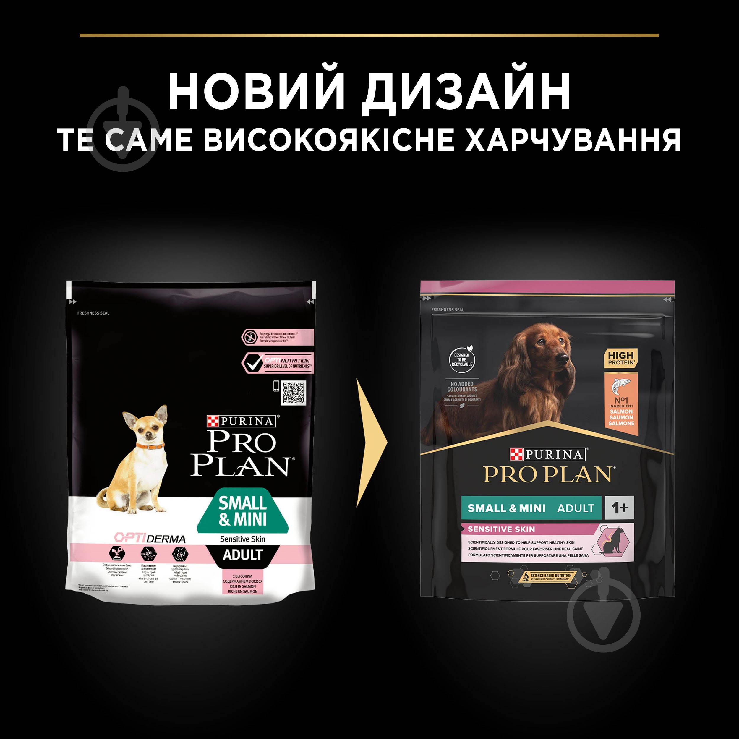Корм сухой ProPlan by Purina Small&Mini Adult 1+ Sensitive Skin для взрослых собак с чувствительной кожей с лососем 700 г - фото 11