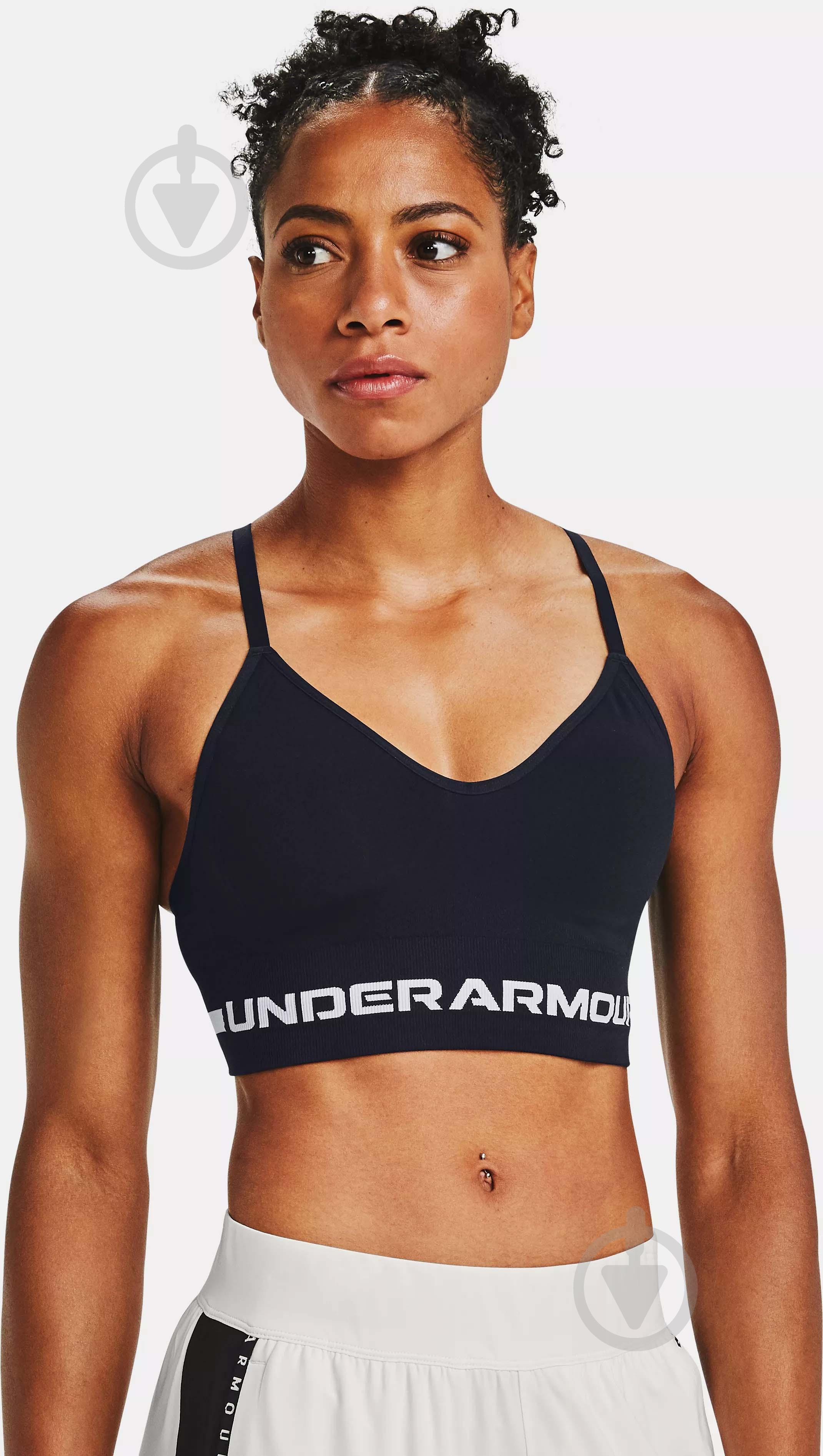 Бра Under Armour 1357719-001 р.S/M черный - фото 2 Бра Under Armour 1357719-001 р.S/M черный - фото 2