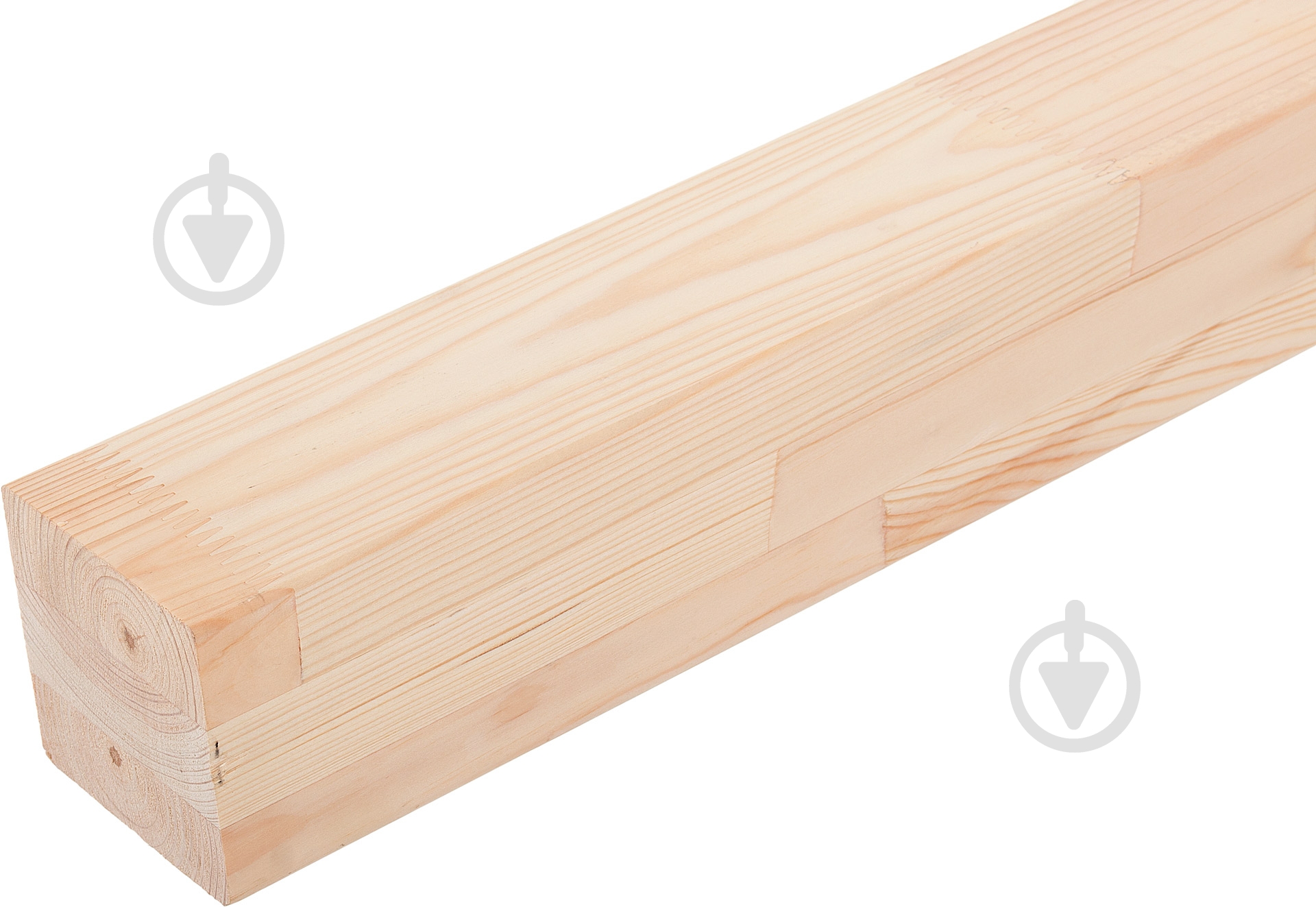 Стовп сосновий зрощений 90x90x2400 мм ґатунок 1 - фото 1