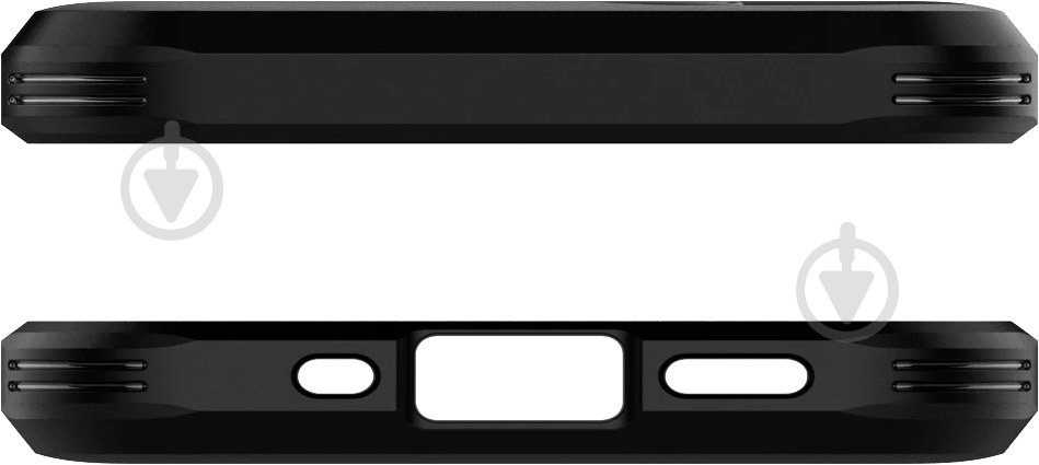Чохол Spigen Tough Armor Black для Apple iPhone 12 Mini - фото 7
