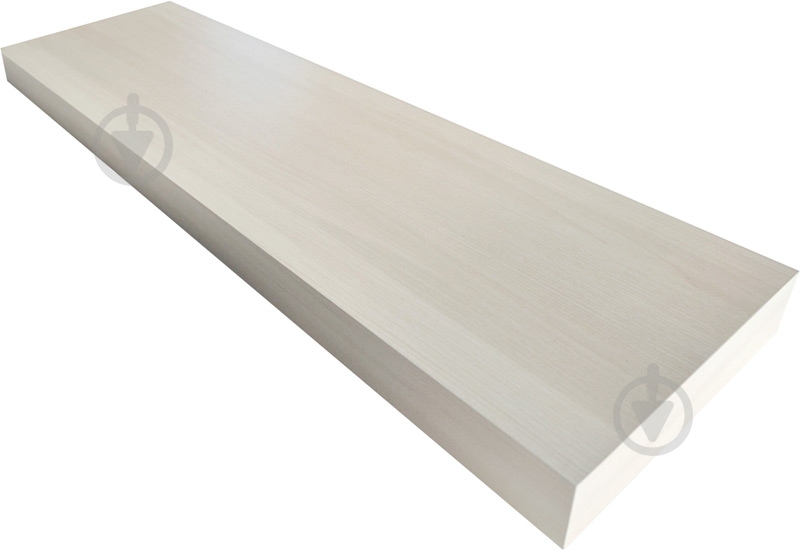 Полиця Inteo Лайн у спальню 800x800x50 мм клен - фото 3