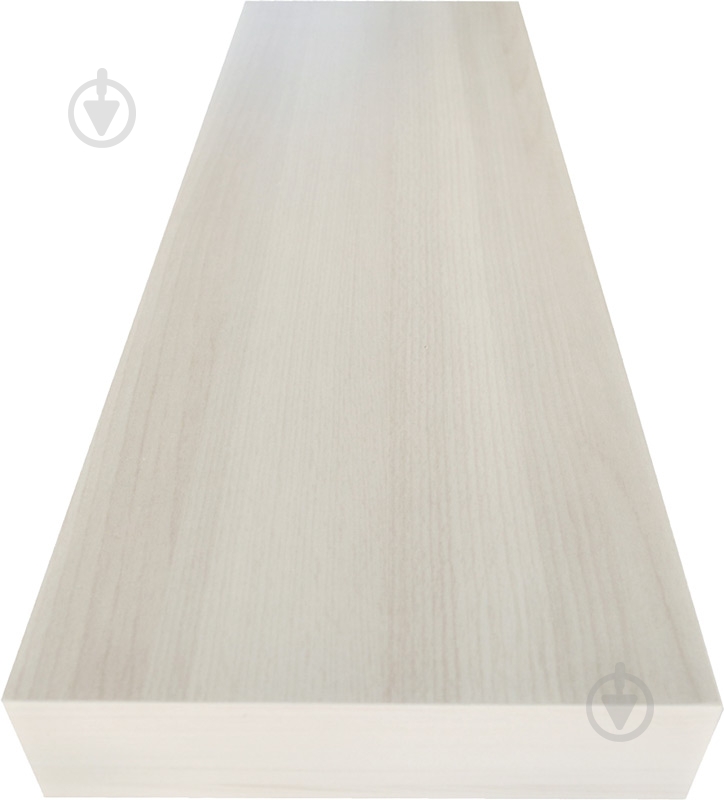 Полиця Inteo Лайн у спальню 800x800x50 мм клен - фото 2