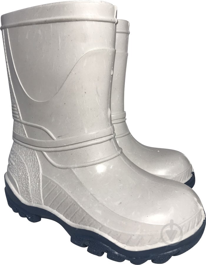 Сапоги резиновые детские Dominus Бинго размер 27 белый - фото 1