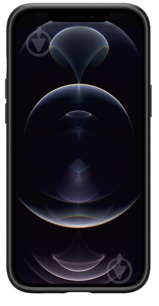 Чохол Spigen Case Liquid Air Matte Black для Apple iPhone 12 Pro Max - фото 3