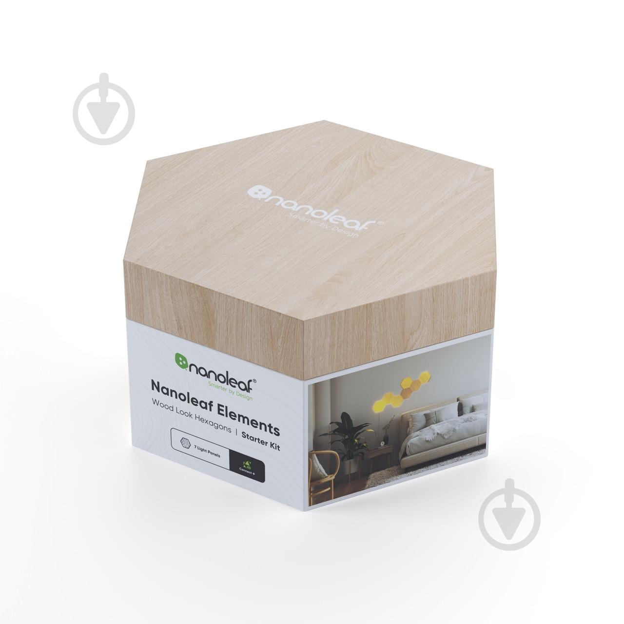 Світильник світлодіодний Nanoleaf Elements Hexagons Starter Kit Apple Homekit (NL52-K-7002HB-7PK) - фото 4 Світильник світлодіодний Nanoleaf Elements Hexagons Starter Kit Apple Homekit (NL52-K-7002HB-7PK) - фото 4