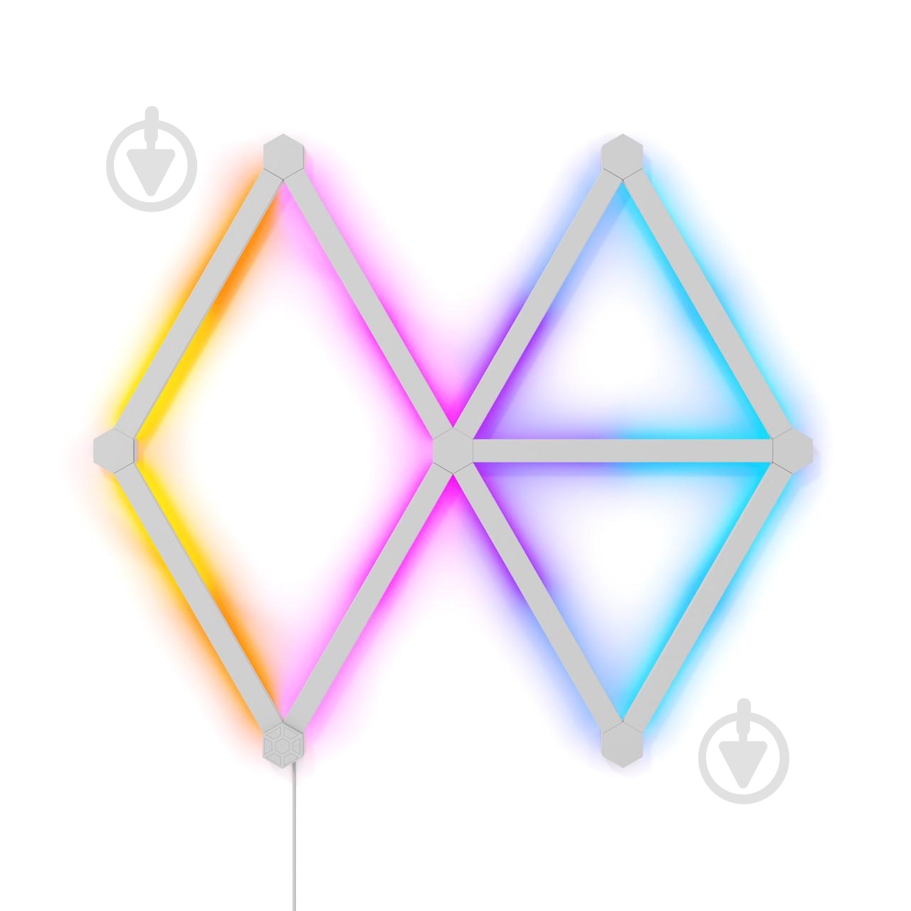 Светильник светодиодный Nanoleaf Lines Smarter Kit Apple HomeKit (NL59-K-0002LW-9PK-EU) - фото 2 Светильник светодиодный Nanoleaf Lines Smarter Kit Apple HomeKit (NL59-K-0002LW-9PK-EU) - фото 2