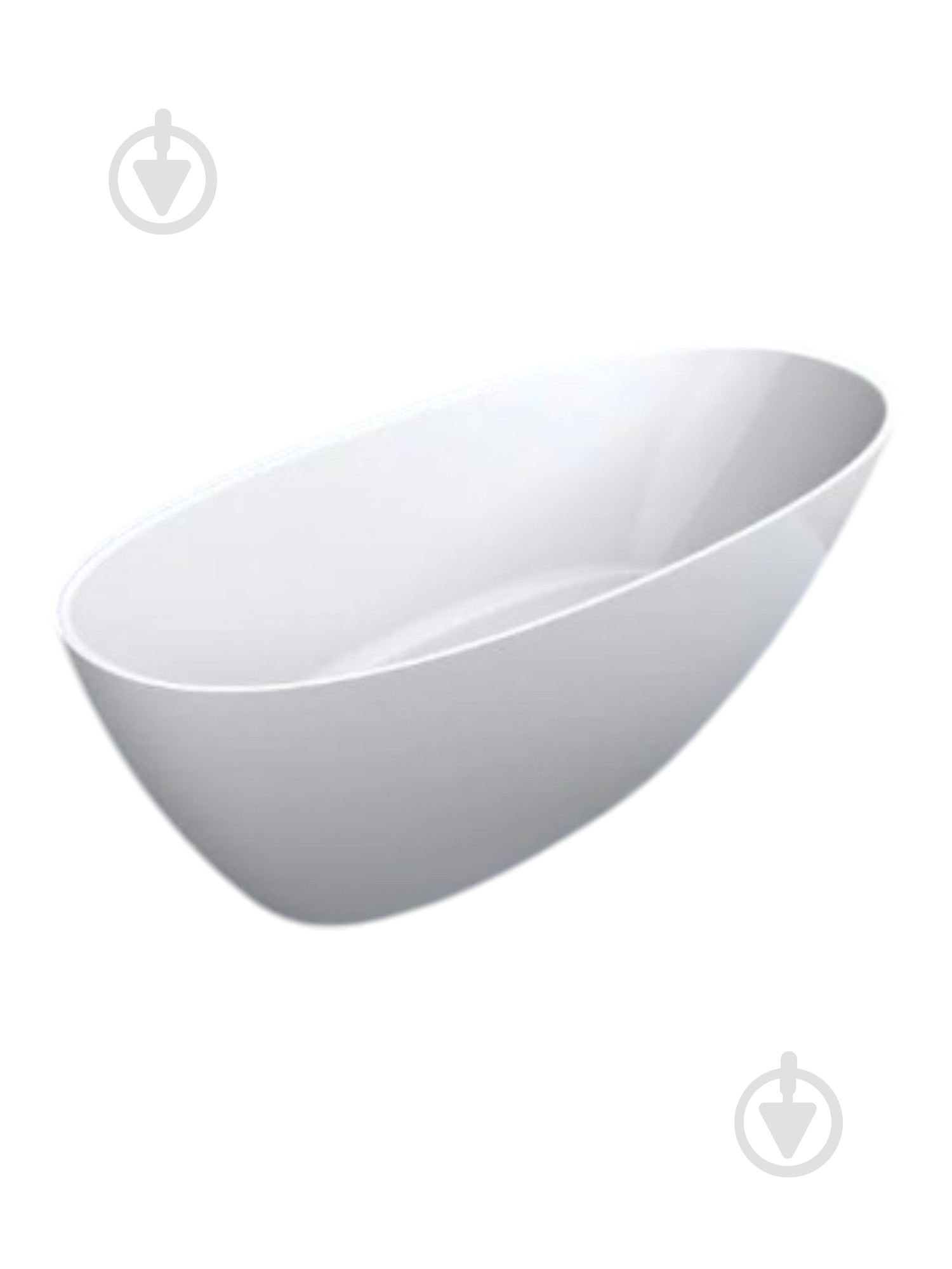 ᐉ Ванна из искусственного камня ScandiSPA FREYA 167х77 см