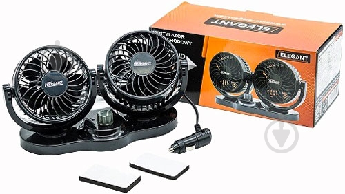 Вентилятор двойной 12V 4" Elegant EL 101 545 - фото 3
