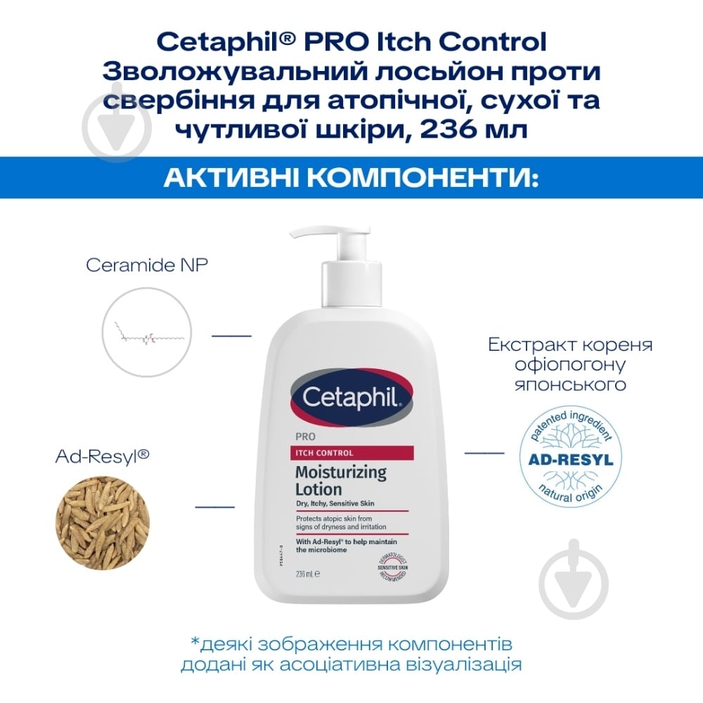 Лосьон Cetaphil PRO Itch Control 236 мл - фото 2