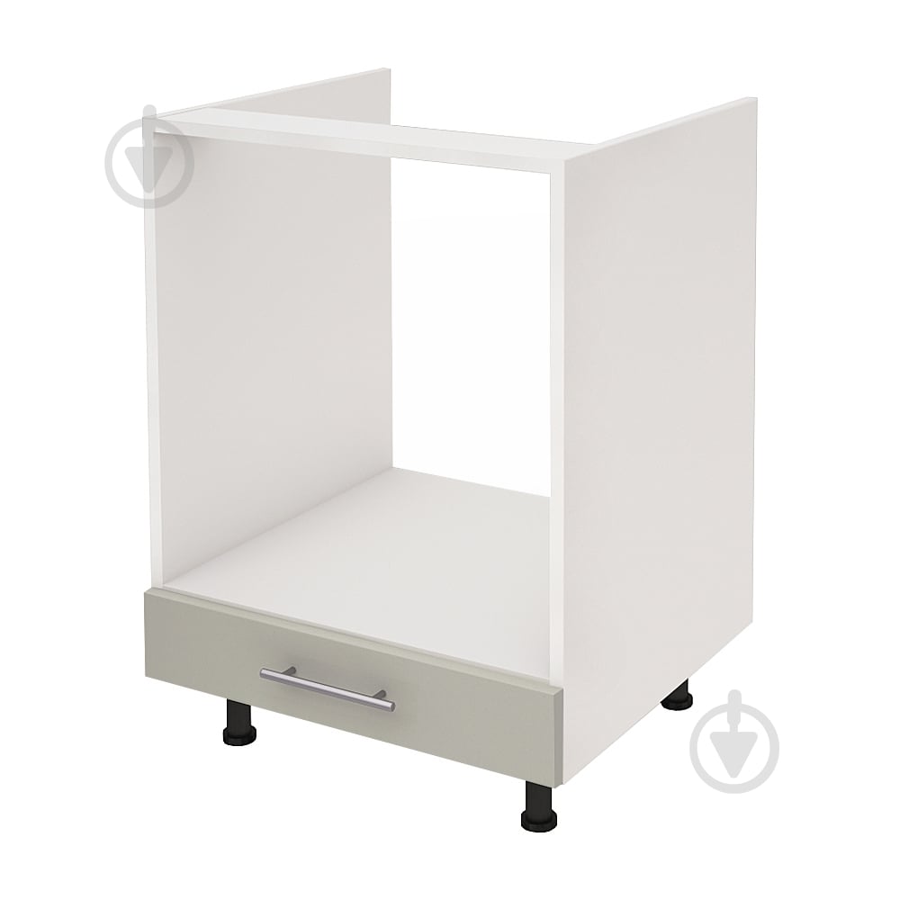 Тумба нижняя под духовку Руна МНД 600х820х520 мм лайт грей симпл/белый ROKO - фото 1 Тумба нижняя под духовку Руна МНД 600х820х520 мм лайт грей симпл/белый ROKO - фото 1