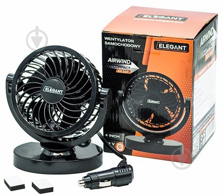 Вентилятор 12V 4" Elegant EL 101 549 - фото 3