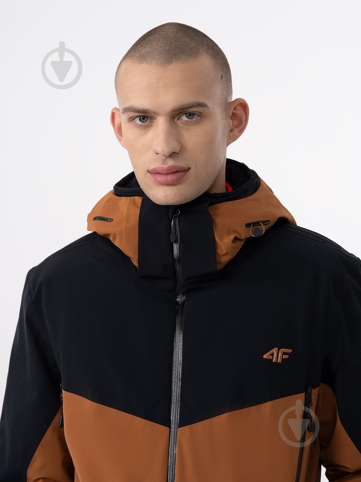 Куртка 4F TECHNICAL JACKET M438 4FWAW23TTJAM438-21S р.S коричнева - фото 2 Куртка 4F TECHNICAL JACKET M438 4FWAW23TTJAM438-21S р.S коричнева - фото 2