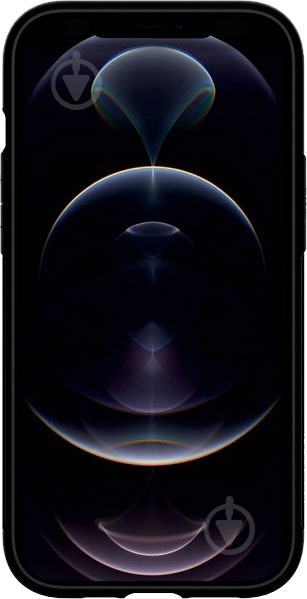 Чехол Spigen Slim Armor Black для Apple iPhone 12 Pro Max - фото 3