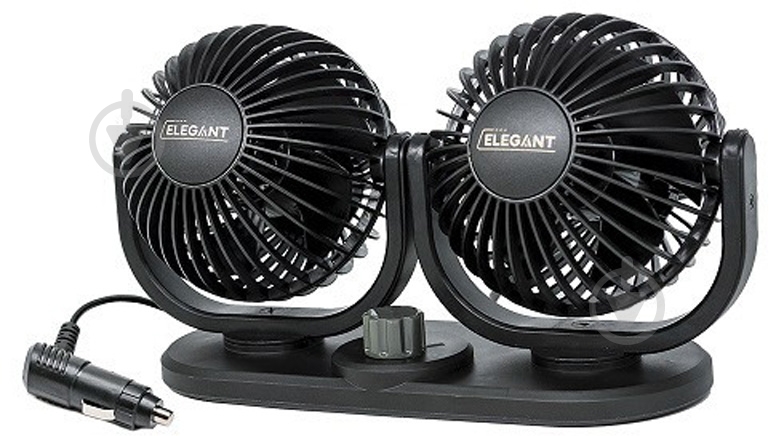 Вентилятор двойной 12V 4" Elegant EL 101 552 - фото 1