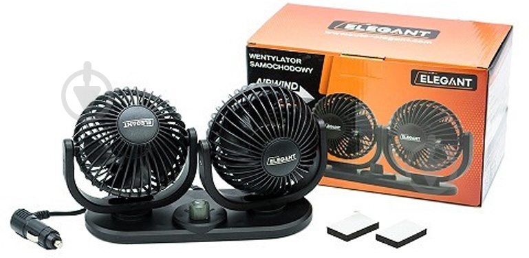 Вентилятор двойной 12V 4" Elegant EL 101 552 - фото 5