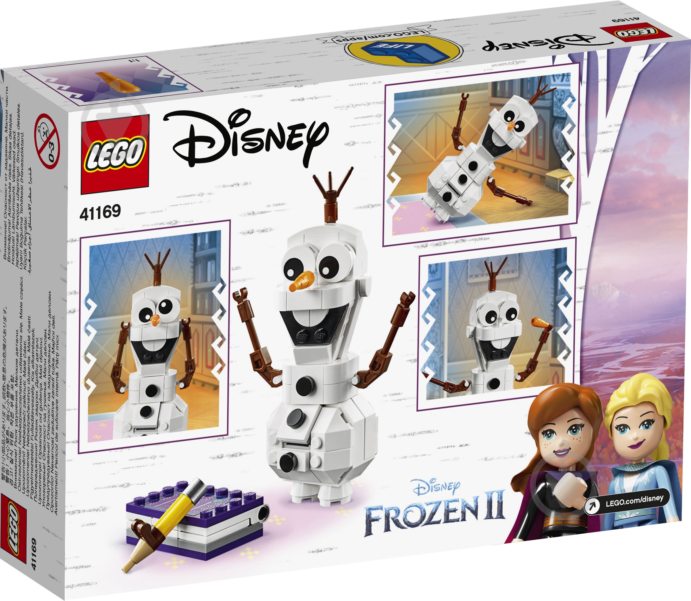 Конструктор LEGO Disney Frozen Олаф 41169 - фото 6