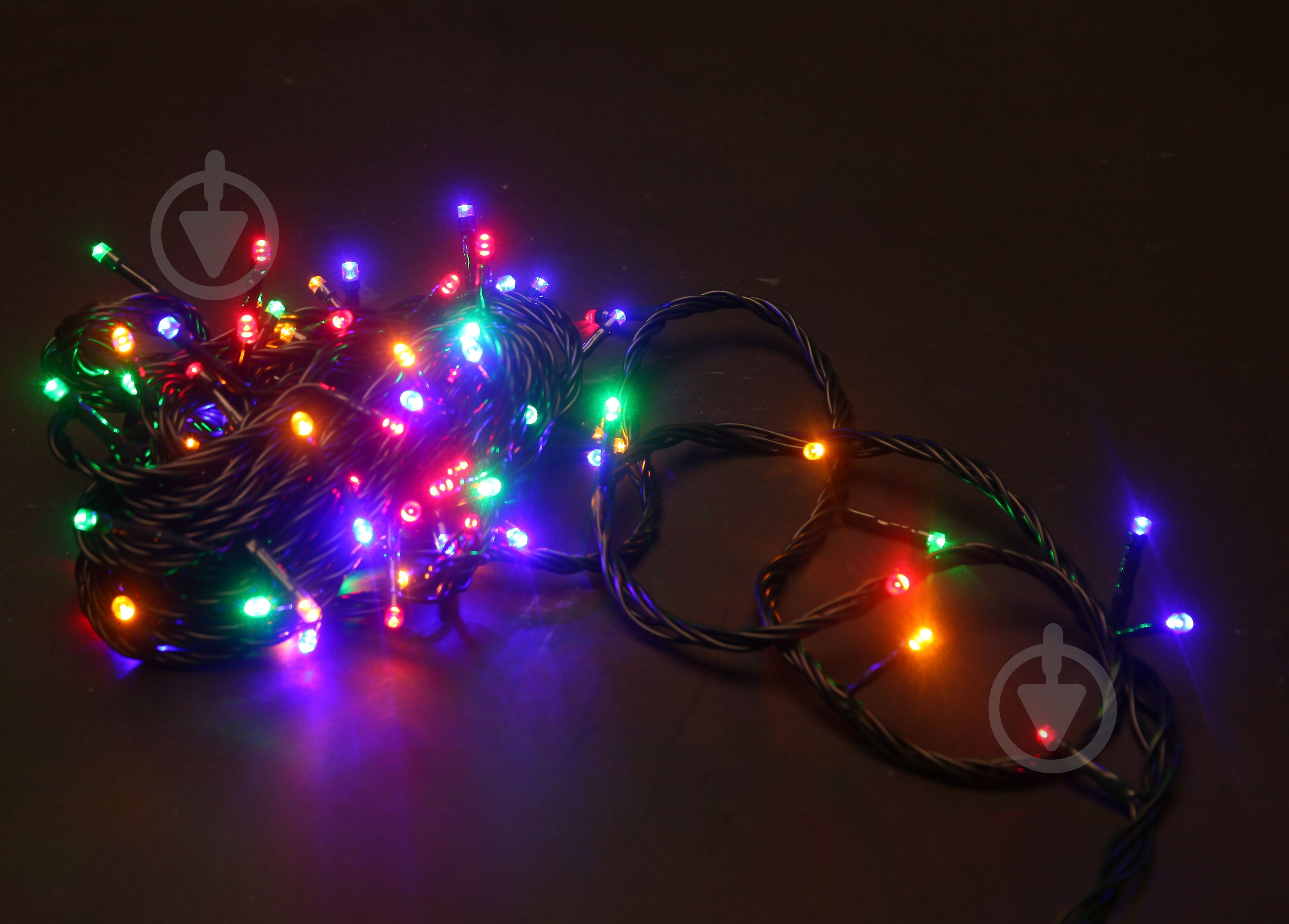 Электрогирлянда линейная Феєрія разноцветная встроенный светодиод (LED) 100 ламп 10 м - фото 2