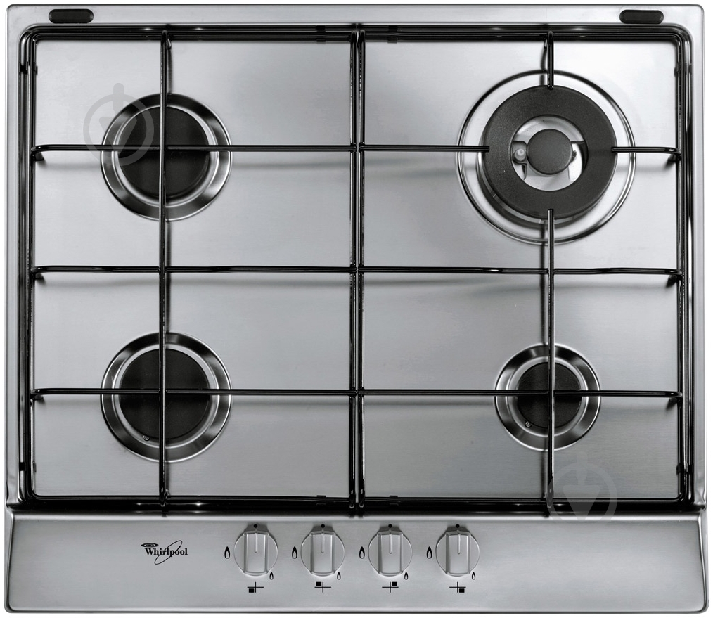 Варочная поверхность газовая Whirlpool AKR 352 IX - фото 1 Варочная поверхность газовая Whirlpool AKR 352 IX - фото 1