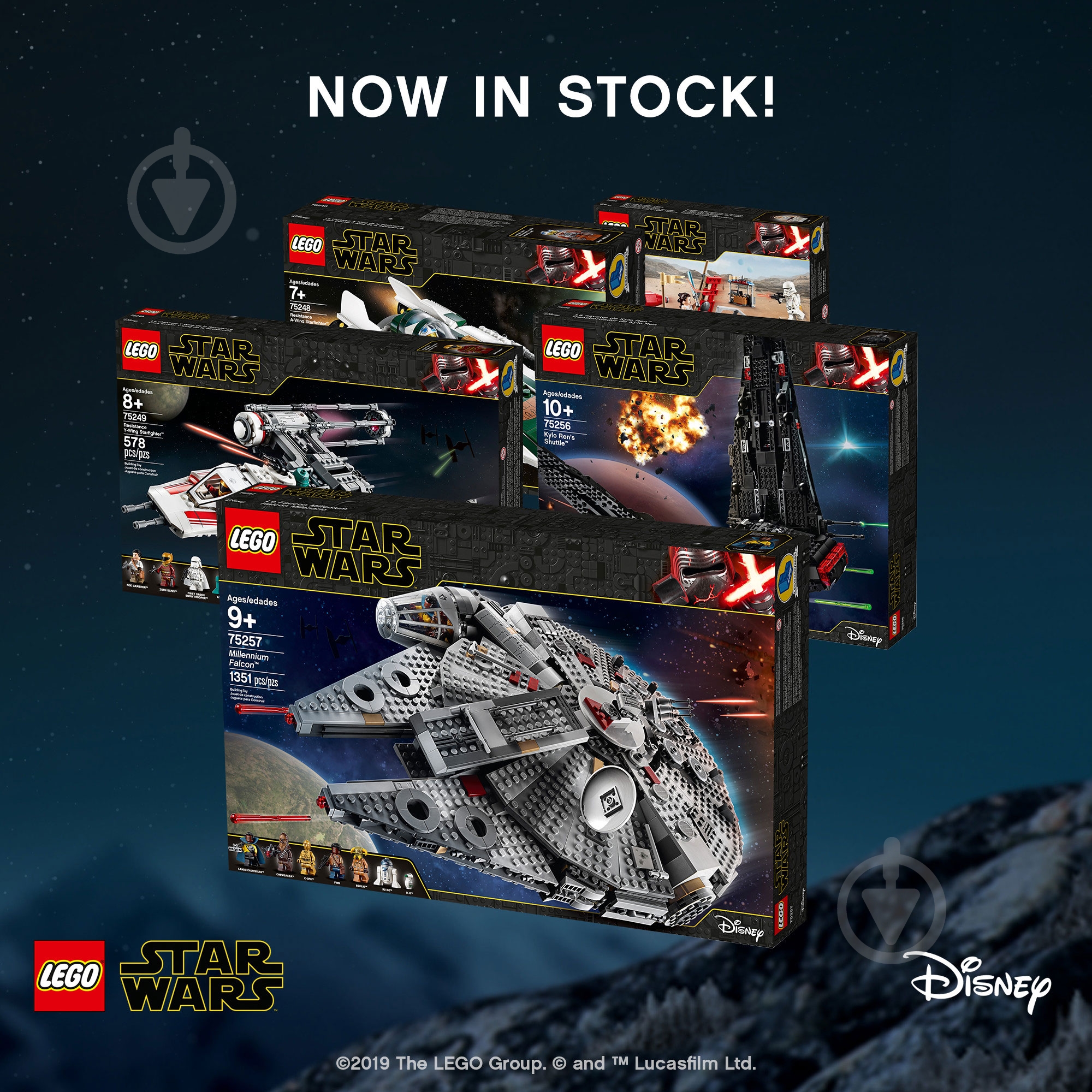 Конструктор LEGO Star Wars Millennium Falcon Тысячелетний сокол 75257 - фото 34