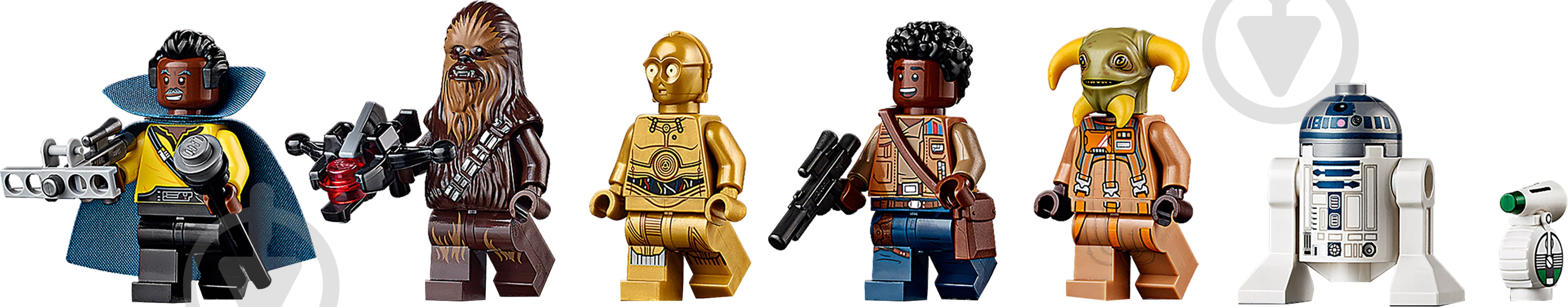 Конструктор LEGO Star Wars Millennium Falcon Тысячелетний сокол 75257 - фото 37
