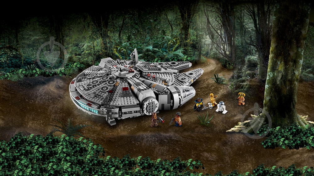 Конструктор LEGO Star Wars Millennium Falcon Тысячелетний сокол 75257 - фото 31