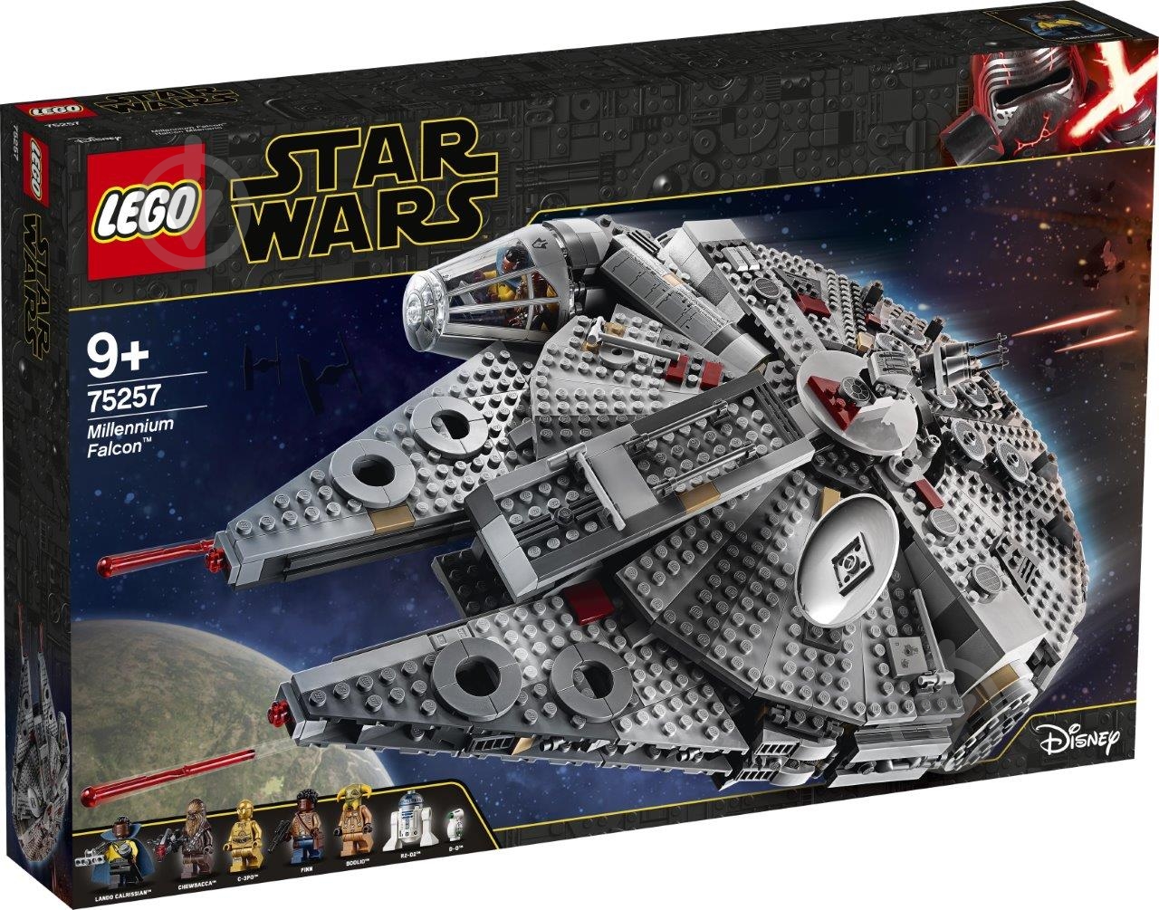 Конструктор LEGO Star Wars Millennium Falcon Тысячелетний сокол 75257 - фото 11