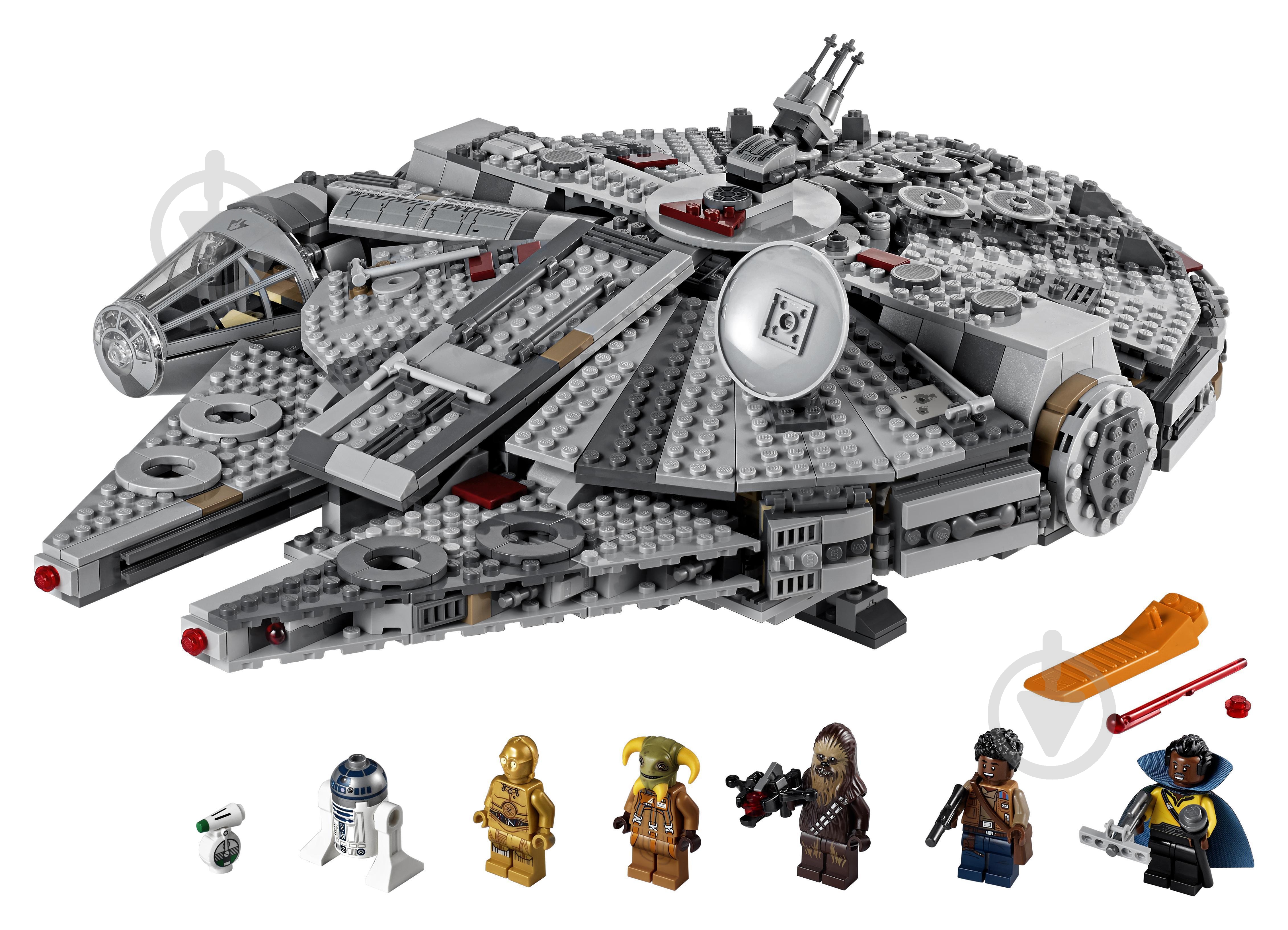 Конструктор LEGO Star Wars Millennium Falcon Тысячелетний сокол 75257 - фото 12