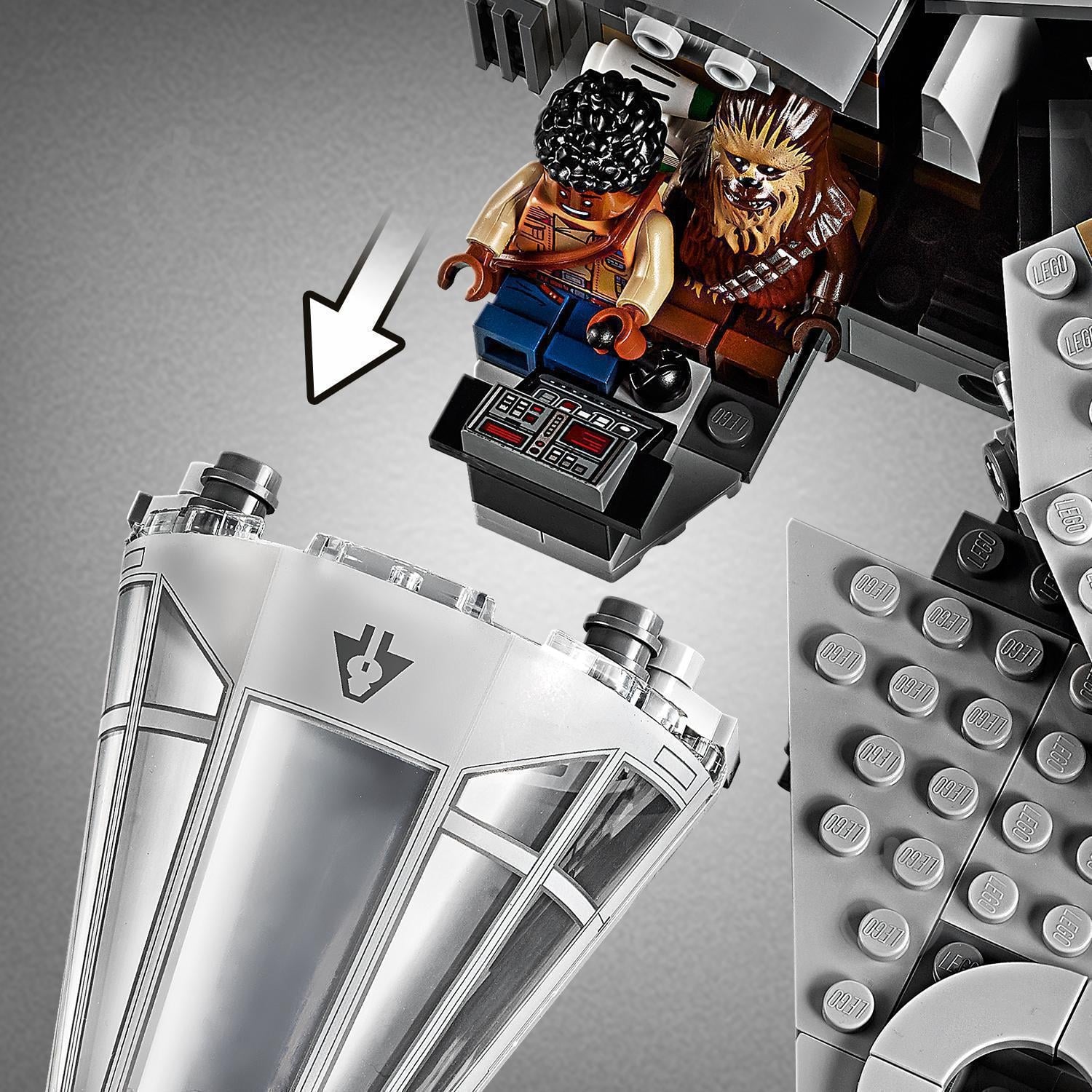 Конструктор LEGO Star Wars Millennium Falcon Тысячелетний сокол 75257 - фото 13