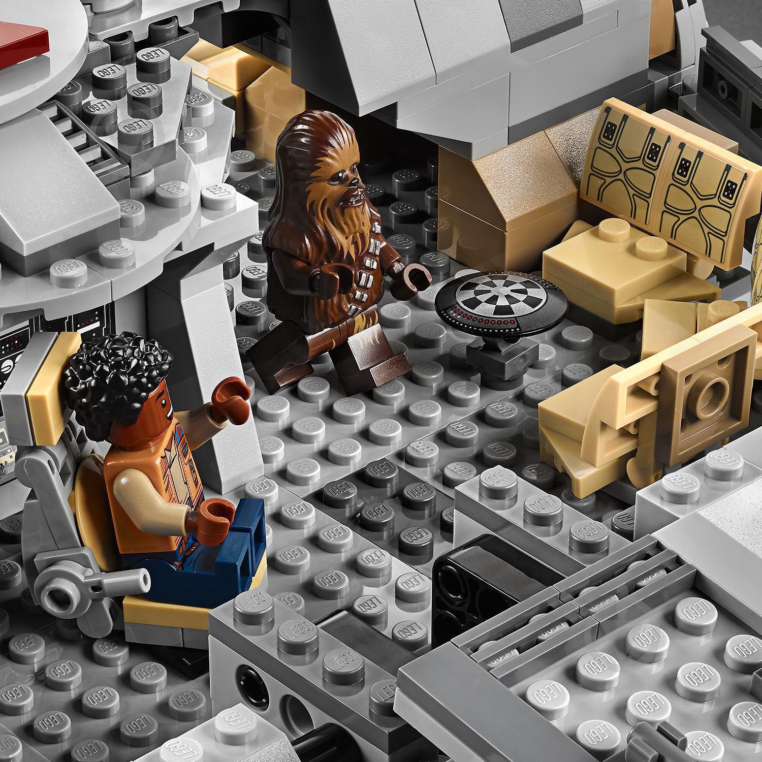Конструктор LEGO Star Wars Millennium Falcon Тысячелетний сокол 75257 - фото 15