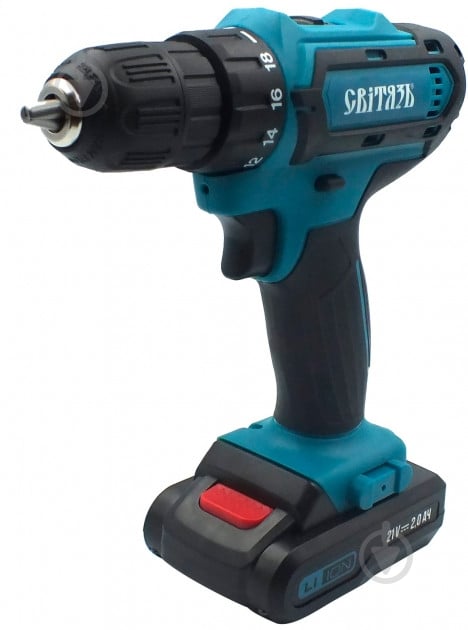 Шуруповерт аккумуляторный СВІТЯЗЬ СШЛ 2120-2Б2 - фото 1 Шуруповерт аккумуляторный СВІТЯЗЬ СШЛ 2120-2Б2 - фото 1
