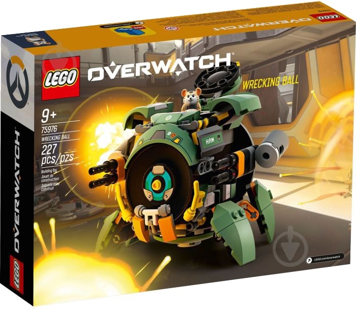 Конструктор LEGO Overwatch Шаровидный таран 75976 - фото 2 Конструктор LEGO Overwatch Шаровидный таран 75976 - фото 2
