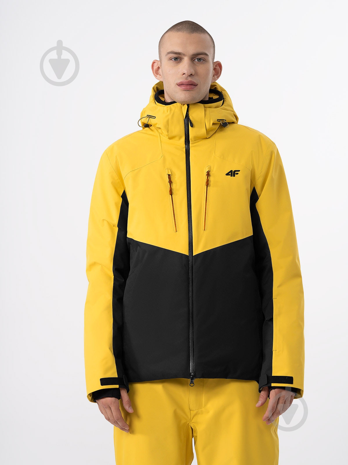 Куртка 4F TECHNICAL JACKET M284 4FAW23TTJAM284-71S р.L желтая - фото 1