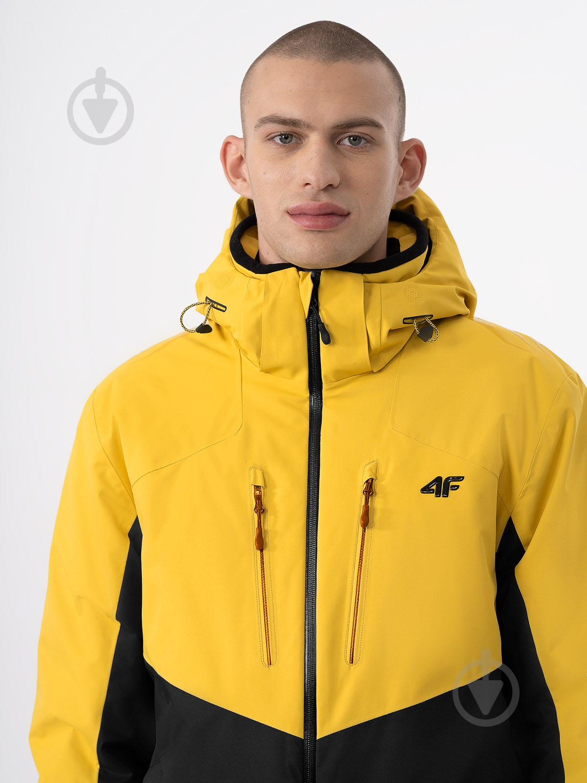 Куртка 4F TECHNICAL JACKET M284 4FAW23TTJAM284-71S р.L желтая - фото 2