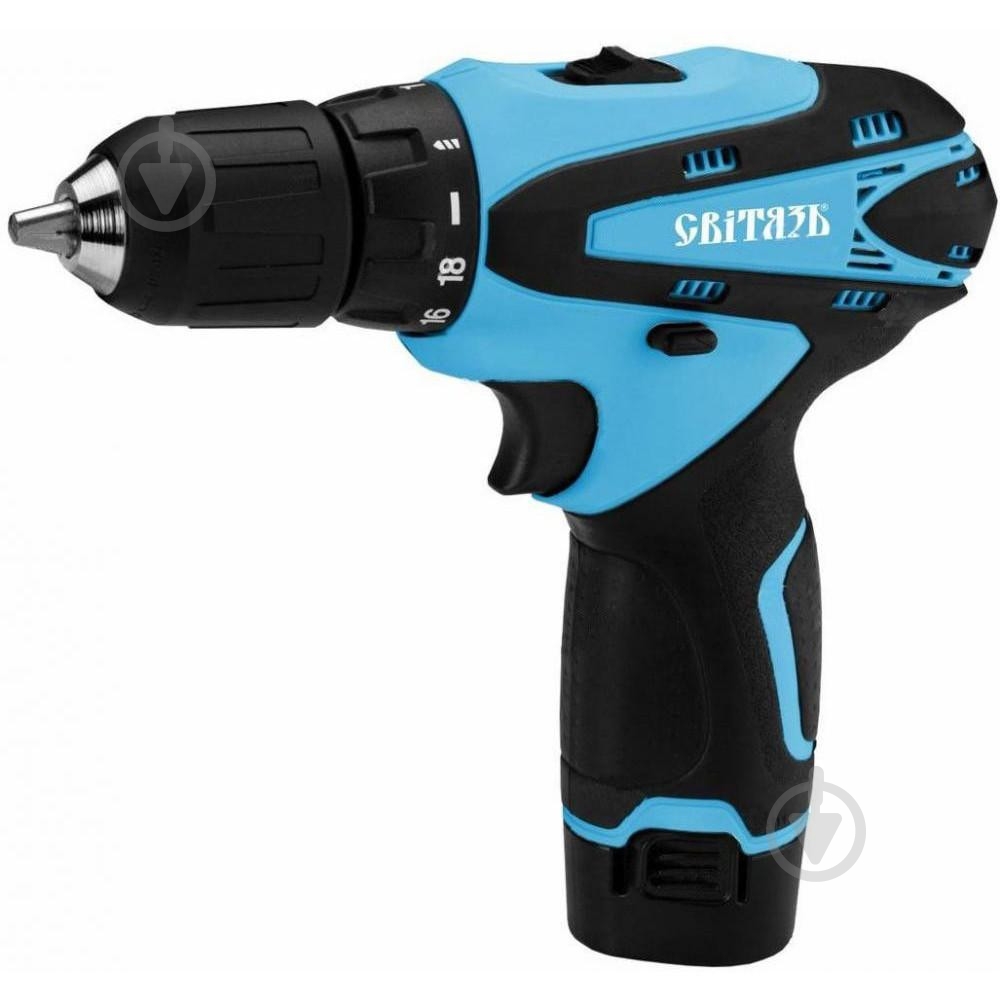 Шуруповерт аккумуляторный СВІТЯЗЬ СШЛ 1415-2 Б2 - фото 1