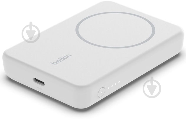 Повербанк Belkin 5000 mAh white (BPD004BTWT) - фото 3 Повербанк Belkin 5000 mAh white (BPD004BTWT) - фото 3