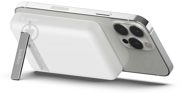 Повербанк Belkin 5000 mAh white (BPD004BTWT) - фото 5 Повербанк Belkin 5000 mAh white (BPD004BTWT) - фото 5