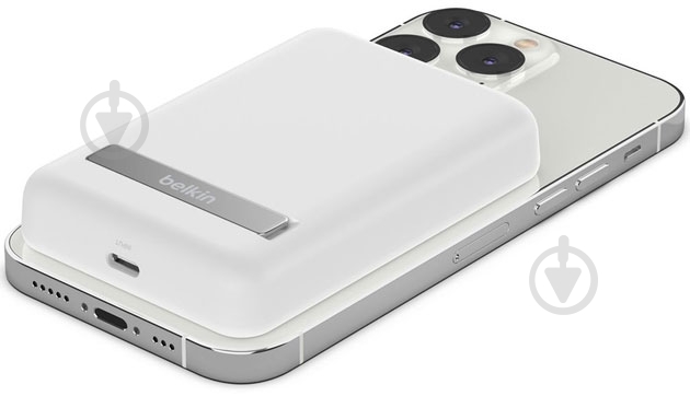 Повербанк Belkin 5000 mAh white (BPD004BTWT) - фото 6 Повербанк Belkin 5000 mAh white (BPD004BTWT) - фото 6