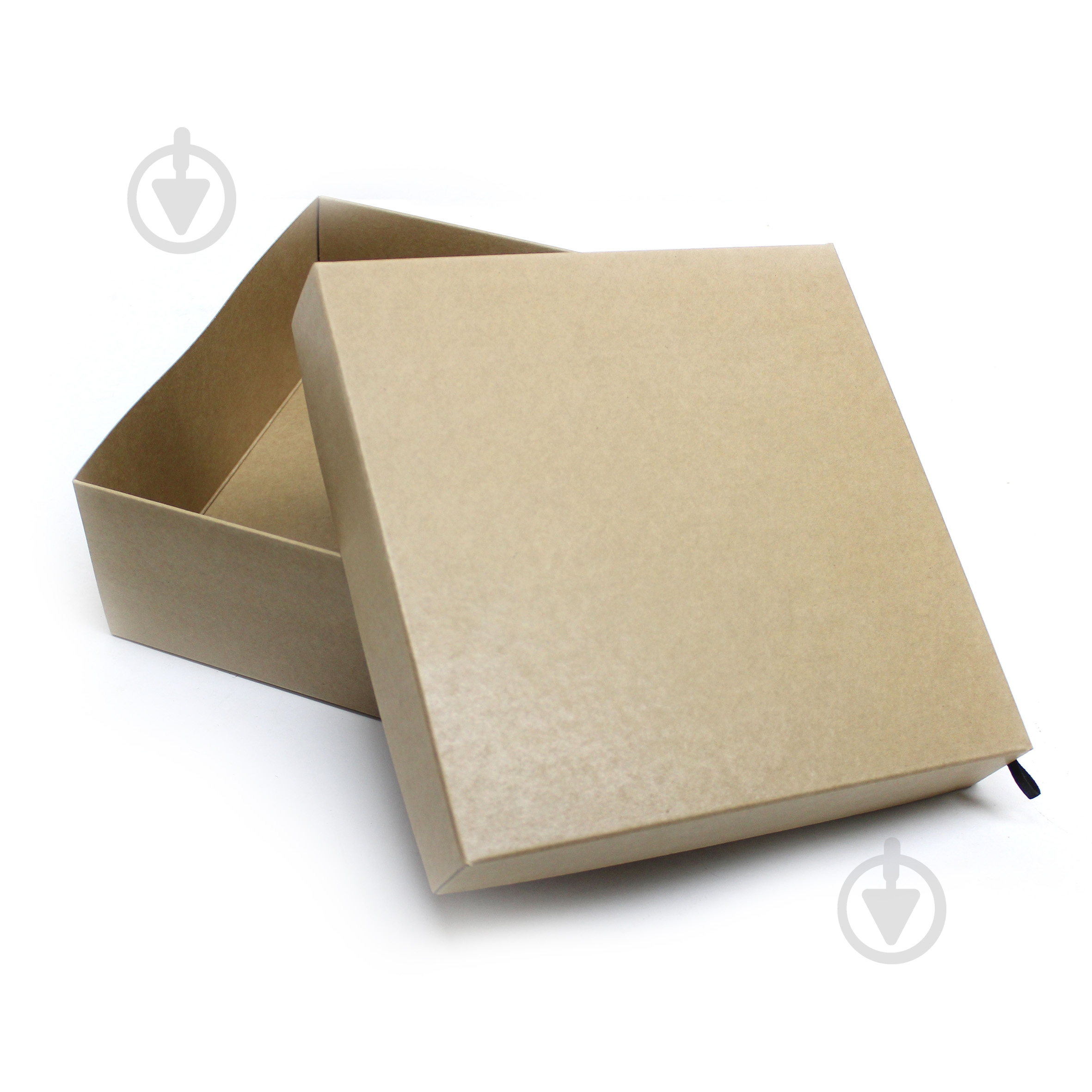 Коробка самосборная CooverBox крафт 23х23х9 см - фото 2
