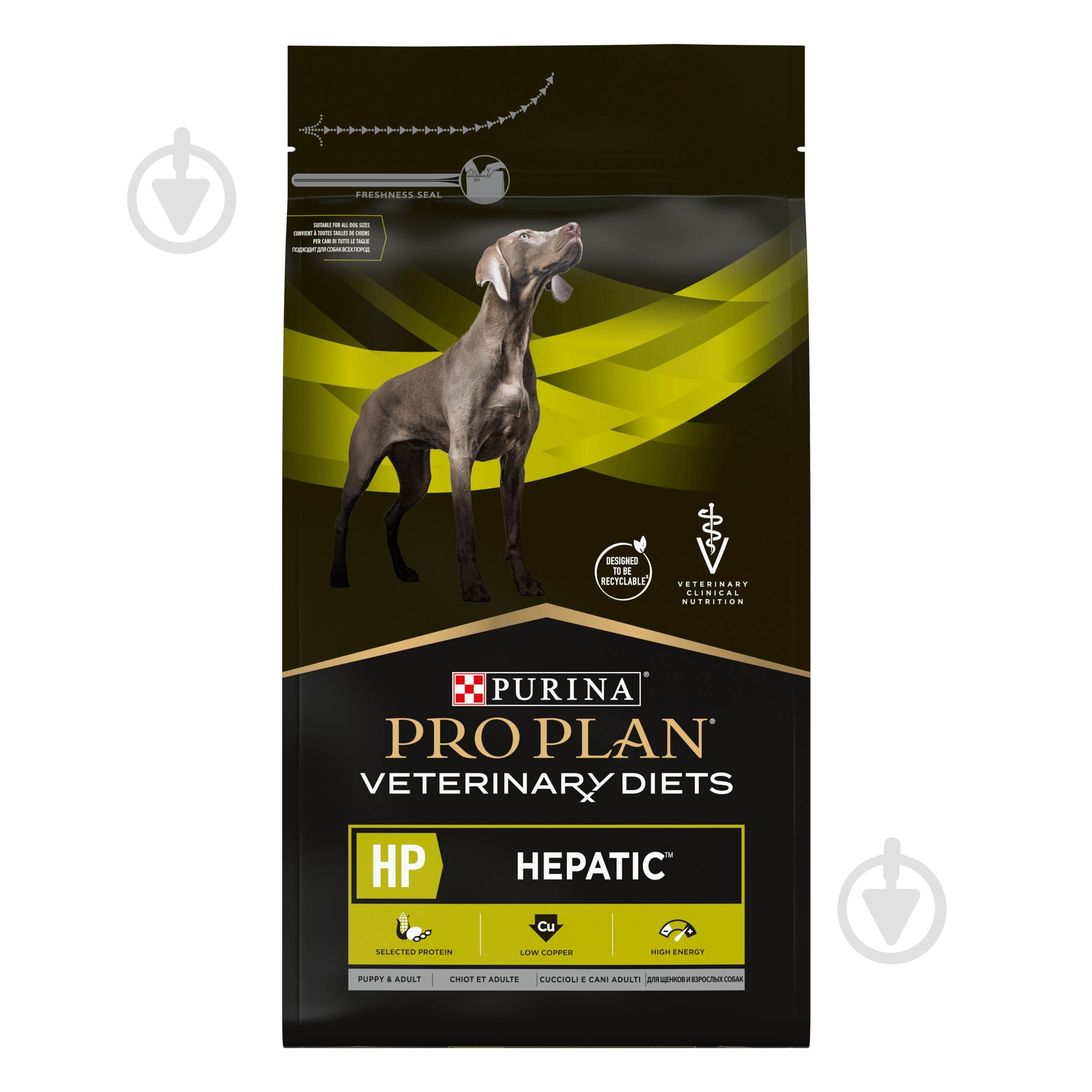 Корм сухий ProPlan by Purina VETERINARY DIETS HP Hepatic підтримання функції печінки при хронічній печінковій недос - фото 2