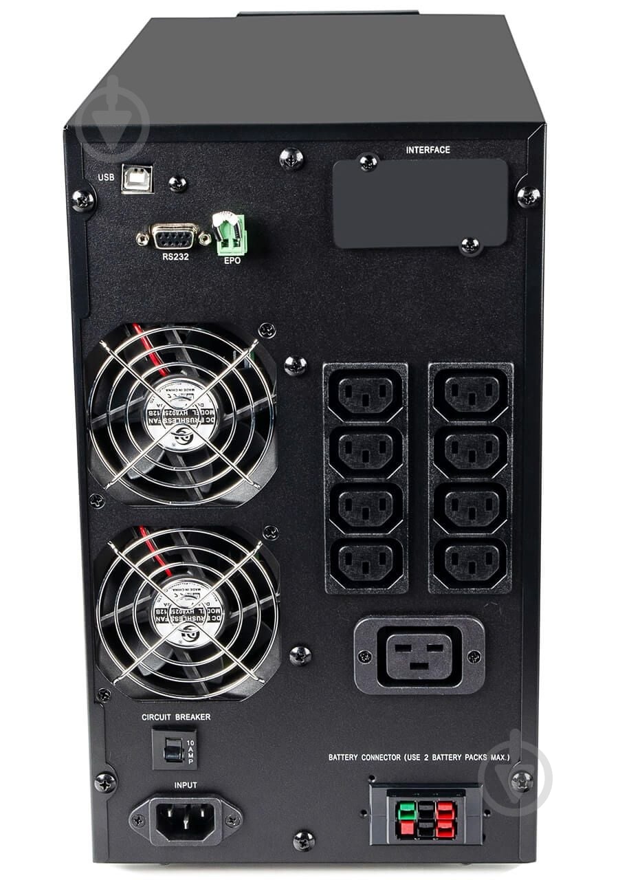 Источник бесперебойного питания (ИБП) Powercom MAC2000IEC - фото 4 Источник бесперебойного питания (ИБП) Powercom MAC2000IEC - фото 4